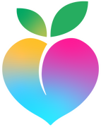 Colourful Peach logo