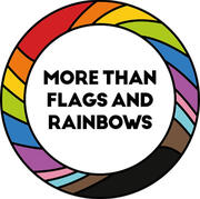 More Than Flags and Rainbows logo